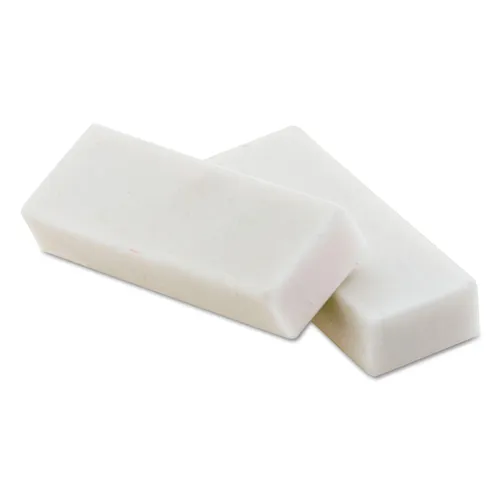 Block Eraser, For Pencil Marks, Rectangular Block, Medium, White, 4/Pack Questions & Answers