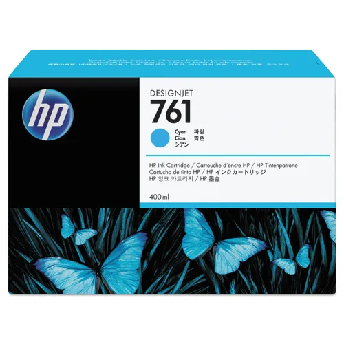 HP 761, (CM994A) Cyan Original Ink Cartridge Questions & Answers