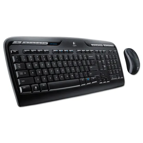 MK320 Wireless Keyboard + Mouse Combo, 2.4 GHz Frequency/30 ft Wireless Range, Black Questions & Answers