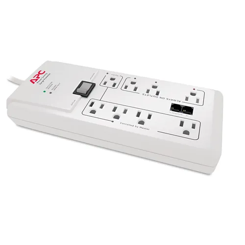 Home/Office SurgeArrest Protector, 8 AC Outlets, 6 ft Cord, 2,030 J, White Questions & Answers