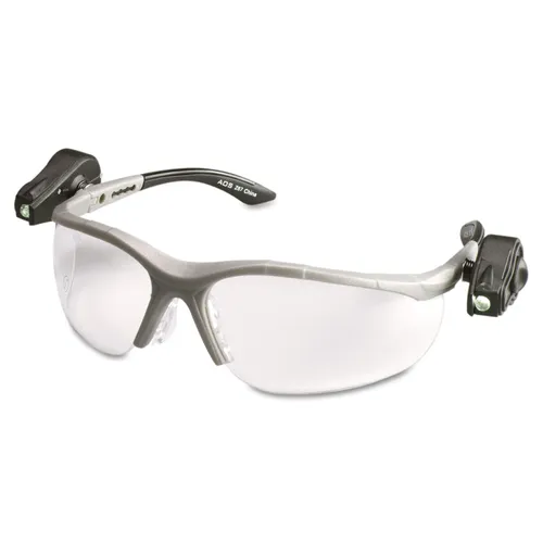 LightVision Safety Glasses w/LED Lights, Clear AntiFog Lens, Gray Frame Questions & Answers