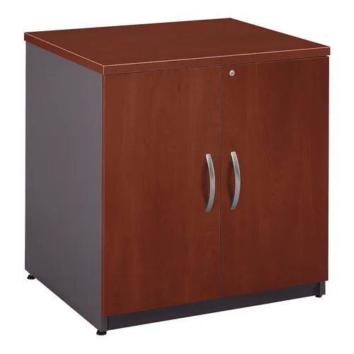 I am looking for a cabinet that can accommodate a printer within it and can be locked. Does this have a space to pa