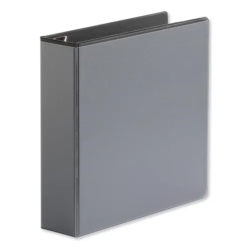 Deluxe Easy-to-Open D-Ring View Binder, 3 Rings, 2" Capacity, 11 x 8.5, Black Questions & Answers