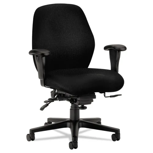 7800 Series High-Performance Mid-Back Task Chair, Tectonic Black Questions & Answers