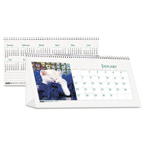 Kitten Photos Desk Tent Monthly Calendar, 8-1/2 X 4-1/4, 2016 Questions & Answers