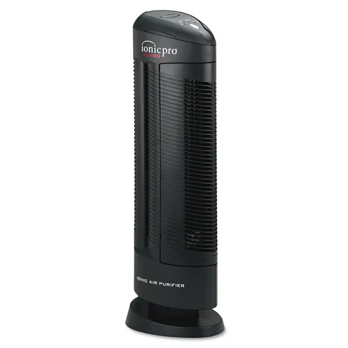 Turbo Ionic Air Purifier, 500 Sq Ft Room Capacity, Black Questions & Answers