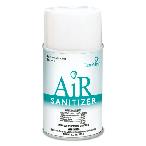 I am curious.  We have a 6.6 timemist dispenser, and wanted to see if this 6.2 air sanitizer would work in the 6.6