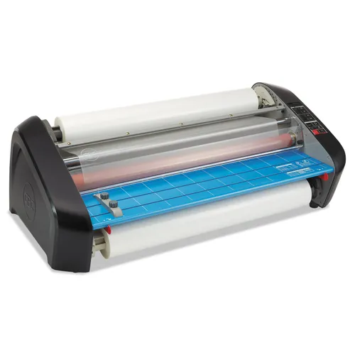 The laminator is working, however it hesitates and makes a knocking sound when the rollers are engaged.  Is there a