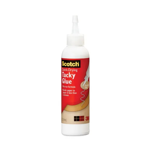 Quick-Drying Tacky Glue, 4 oz, Dries Clear Questions & Answers