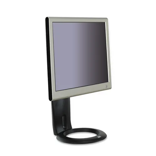 Easy-Adjust LCD Monitor Stand, 8 1/2 x 5 1/2 x 8 1/2 to 13 1/2, Black Questions & Answers