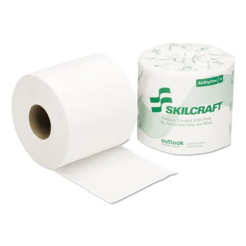 8540015547678, SKILCRAFT Toilet Tissue, Septic Safe, 2-Ply, White, 550 Sheets/Roll, 40 Rolls/Box Questions & Answers