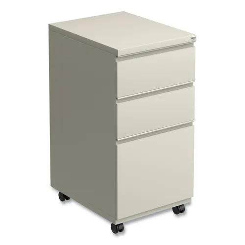 File Pedestal with Full-Length Pull, Left or Right, 3-Drawers: Box/Box/File, Legal/Letter, Putty, 14.96" x 19.29" x 27.75" Questions & Answers