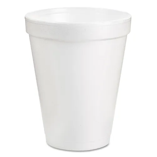 Foam Drink Cups, 8 oz, White, 25/Pack Questions & Answers