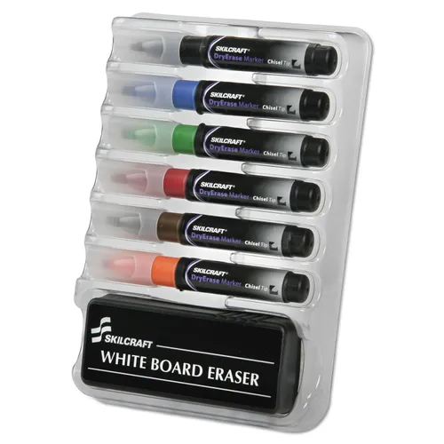 My boss wants these Skilcraft markers in the WHITE case.  I have found the black case on other sites, but never thi