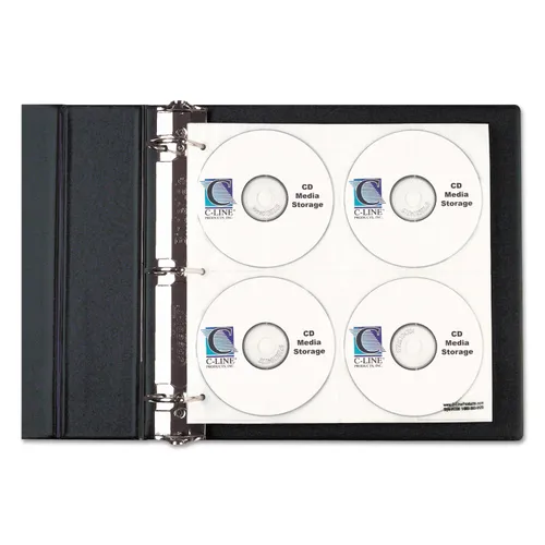 CD/DVD Refillable D-Ring Binder Kit, Holds 80 Discs, Black Questions & Answers