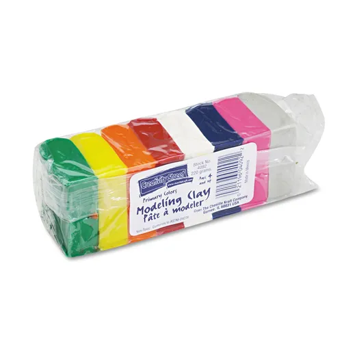 Modeling Clay Assortment, 27.5 g of Each Color, Assorted Bright, 220 g Questions & Answers