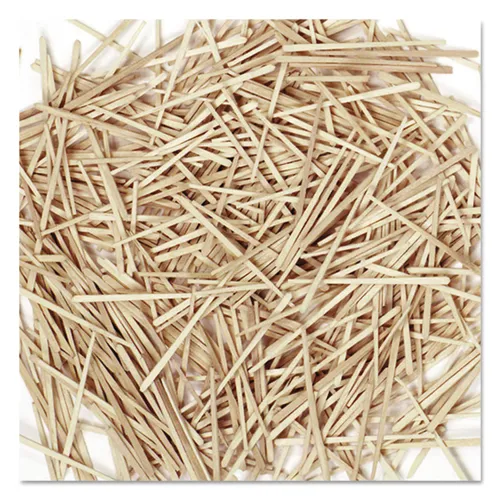 Flat Wood Toothpicks, Natural, 2,500/Pack Questions & Answers