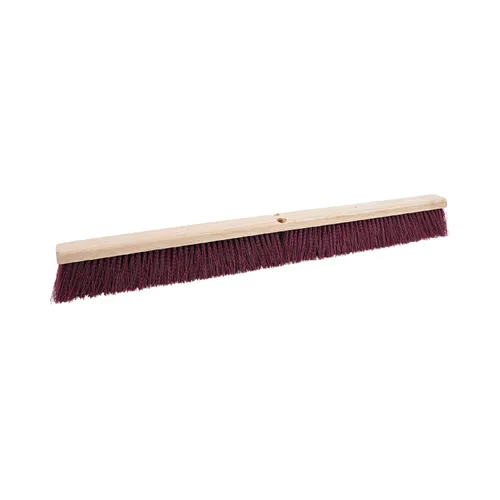 Floor Brush Head, 3.25" Maroon Stiff Polypropylene Bristles, 36" Brush Questions & Answers