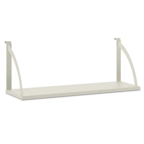 Versé Panel System Hanging Shelf, 36w x 12-3/4d, Gray Questions & Answers