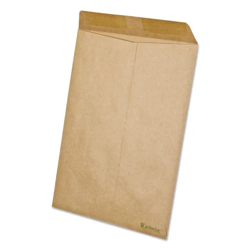 Earthwise by Ampad 100% Recycled Paper Catalog Envelope, 9 x 12, Kraft, 110/BX Questions & Answers