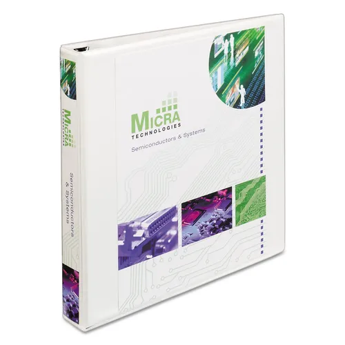 Heavy-Duty View Binder with DuraHinge, One Touch EZD Rings and Extra-Wide Cover, 3 Ring, 1" Capacity, 11 x 8.5, White, (1318) Questions & Answers