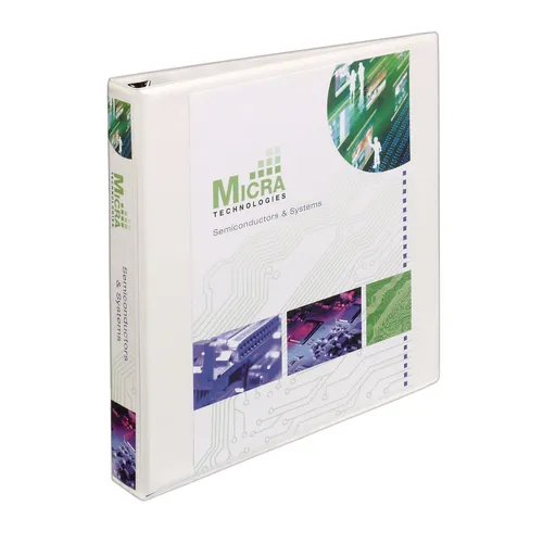 Heavy-Duty View Binder with DuraHinge, One Touch EZD Rings and Extra-Wide Cover, 3 Ring, 1" Capacity, 11 x 8.5, White, (1318) Questions & Answers