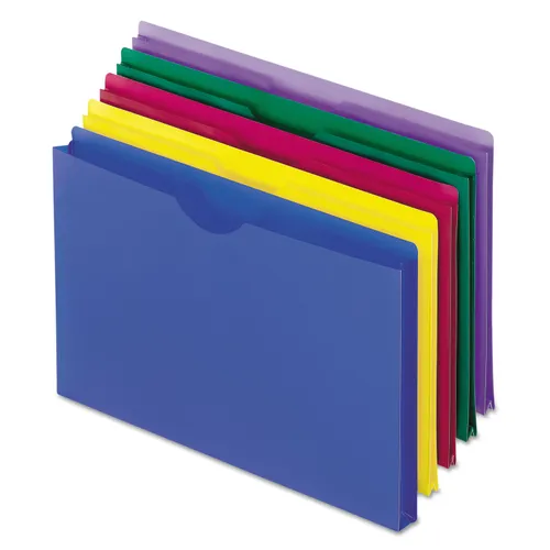 Looking for expandable FILE JACKET/ FOLDERS prefer to expand 2 inches or MORE in Purple or Lavender