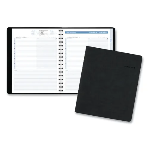 The Action Planner Daily Appointment Book, 8.75 x 6.5, Black Cover, 12-Month (Jan to Dec): 2023 Questions & Answers