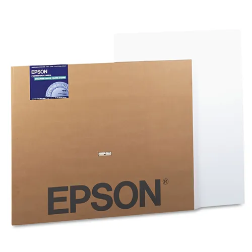 What is the thickness of the Epson Matte Wide Format Inkjet Poster Board?