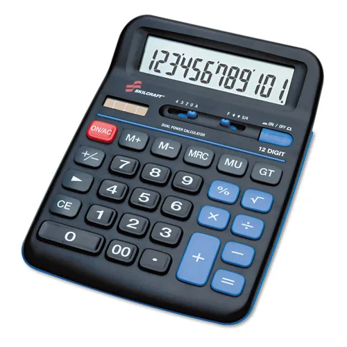 7420014844560, Desktop Calculator, 12-Digit Digital Questions & Answers