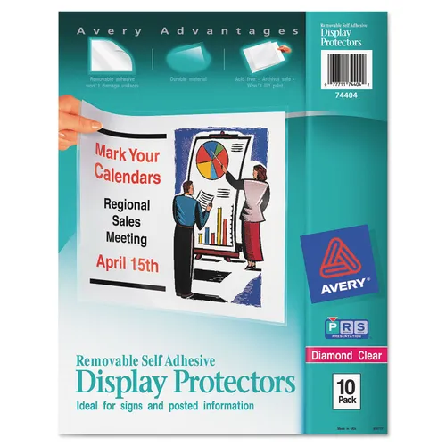 Top-Load Display Sheet Protectors, Letter, 10/Pack Questions & Answers