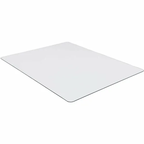 Tempered Glass Chairmat, Carpet, Hardwood Floor, Marble, Hard Floor, 60" Length x 48" Width x 0.250" Thickness, Rectangular, Tempered Glass, Clear, 1Each Questions & Answers