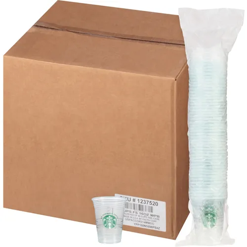 16 oz Cold Cups, 1000 / Carton, Clear, Green, Polypropylene, Cold Drink Questions & Answers