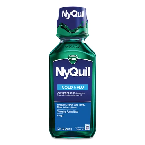 How long does 15 mL of NyQuil last?