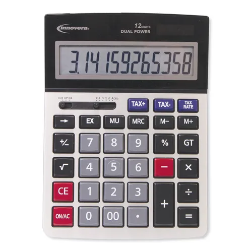 15975 Large Display Calculator, 12-Digit LCD Questions & Answers