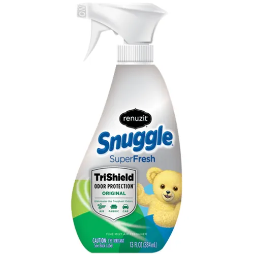 Snuggle Fabric Refresher Spray, Spray, 18 fl oz (0.6 quart), Snuggle SuperFresh Original, 1 Each, Odor Neutralizer, Long Lasting Questions & Answers