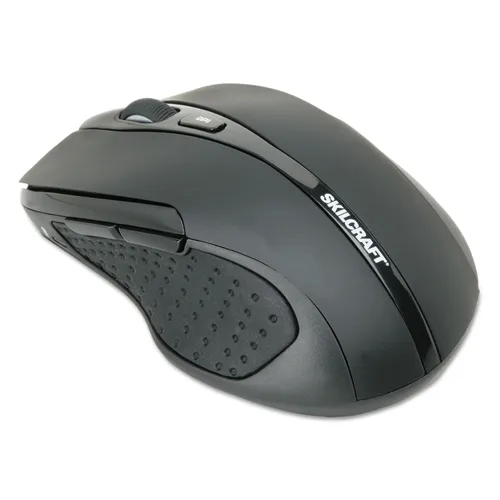 7025016518938, SKILCRAFT Optical Wireless Mouse, 2.4 GHz Frequency/26 ft Wireless Range, Right Hand Use, Black Questions & Answers