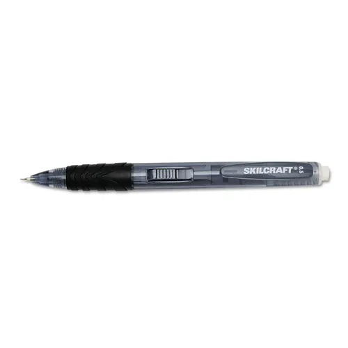 7520013861581, SKILCRAFT Side-Action Mechanical Pencil, 0.5 mm, F (#2.5), Black Lead, Blue Barrel, 6/Box Questions & Answers