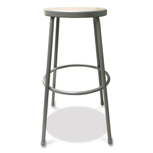 Does the industrial metal shop stool require assembly?