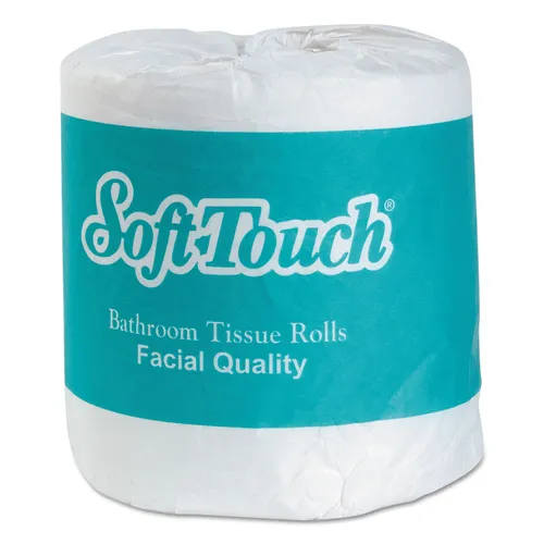 Soft Touch Bath Tissue, Septic Safe, 2-Ply, White, Individually Wrapped, 500 Sheets/Roll, 96/Carton Questions & Answers