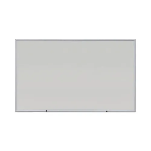 Deluxe Melamine Dry Erase Board, 60 x 36, Melamine White Surface, Silver Anodized Aluminum Frame Questions & Answers