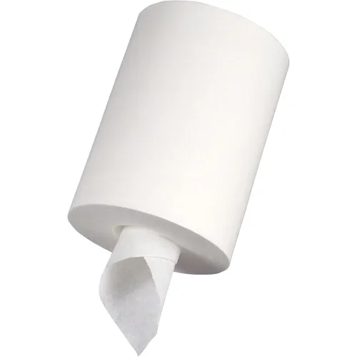 Center Pull Towels, 600 Sheets/Roll, White, Paper, For Washroom, 6 / Carton Questions & Answers