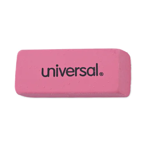 Bevel Block Erasers, For Pencil Marks, Slanted-Edge Rectangular Block, Large, Pink, 20/Pack Questions & Answers