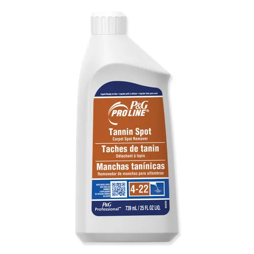 Tannin Spot Carpet Spot Remover, Peach, 25 oz Bottle, 15/Carton Questions & Answers