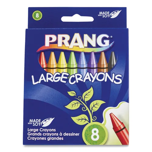 Large Crayons Made with Soy, 8 Colors/Pack Questions & Answers