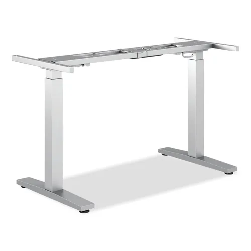 Coordinate Height-Adjustable Base, 60w x 23.07d x 26.25 to 43.5h, Silver Questions & Answers