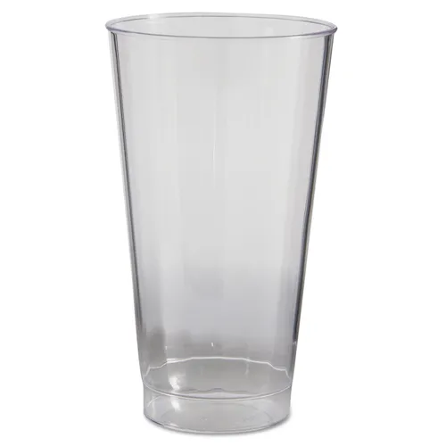 Classic Crystal Tumblers, 16 oz, Clear, Fluted, Tall, 20/Pack, 240/Carton Questions & Answers