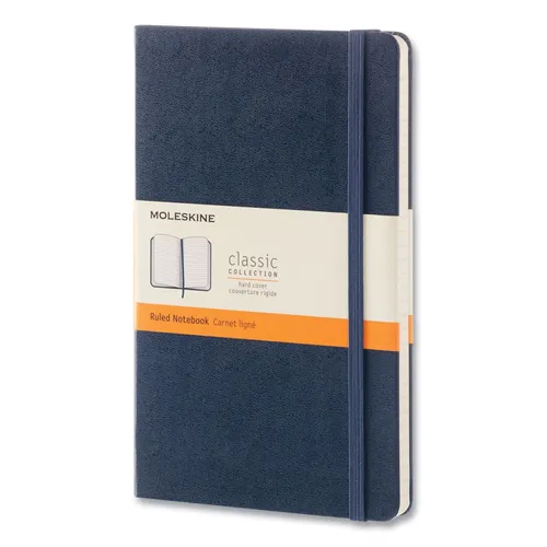 Classic Collection Hard Cover Notebook, 1-Subject, Dotted Rule, Sapphire Blue Cover, (240) 8.25 x 5 Sheets Questions & Answers